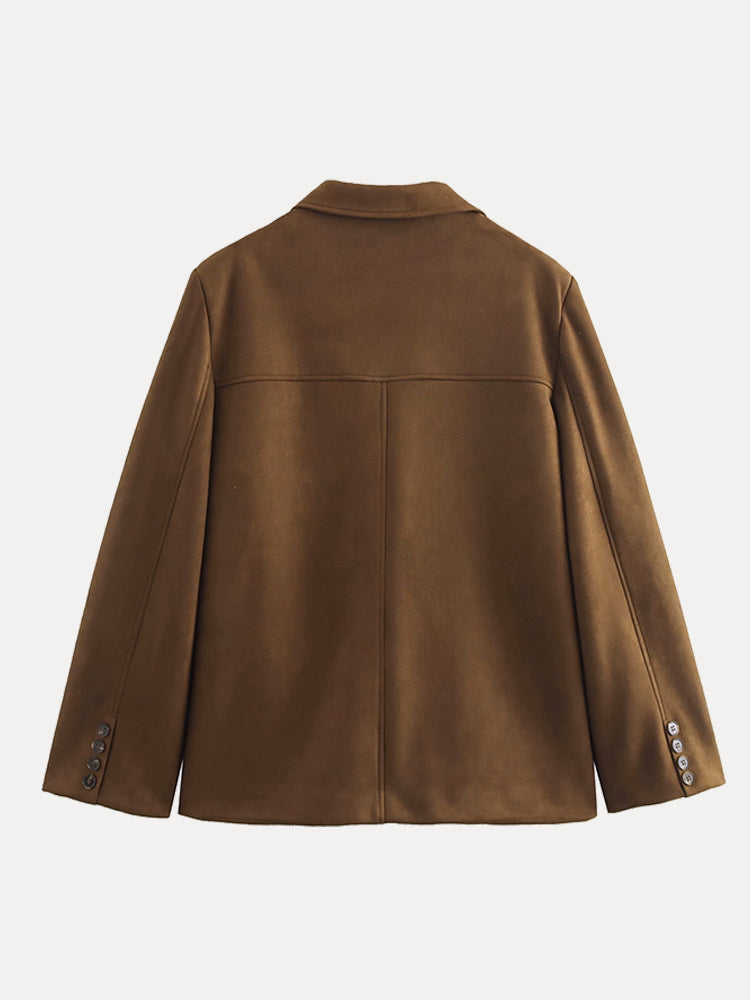 Miya | Classic Suede Jacket for Timeless Elegance